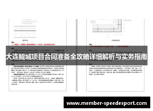 大连鲲城项目合同准备全攻略详细解析与实务指南
